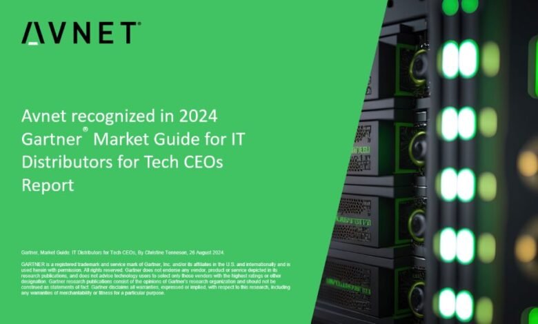 Avnet Recognized in 2024 Gartner Market Guide for IT Distributors