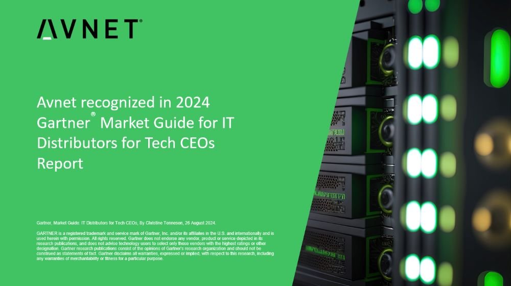 Avnet Recognized in 2024 Gartner Market Guide for IT Distributors