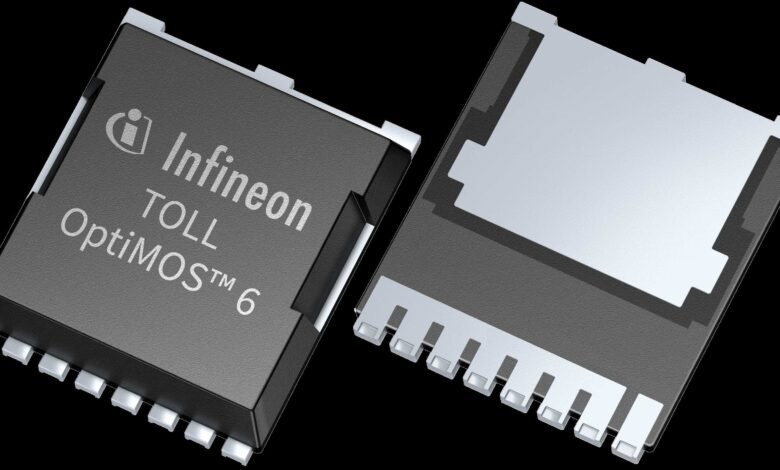 Infineon Expands OptiMOS 6 MOSFET Portfolio with New 135 V and 150 V Families