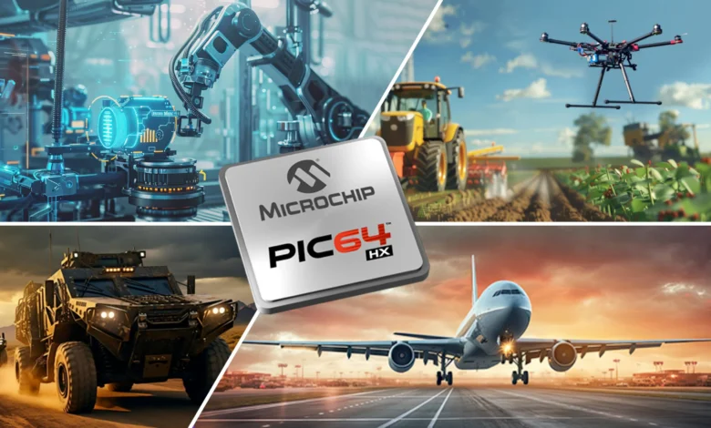 Microchip Introduces PIC64HX Microprocessors for Intelligent Edge Applications