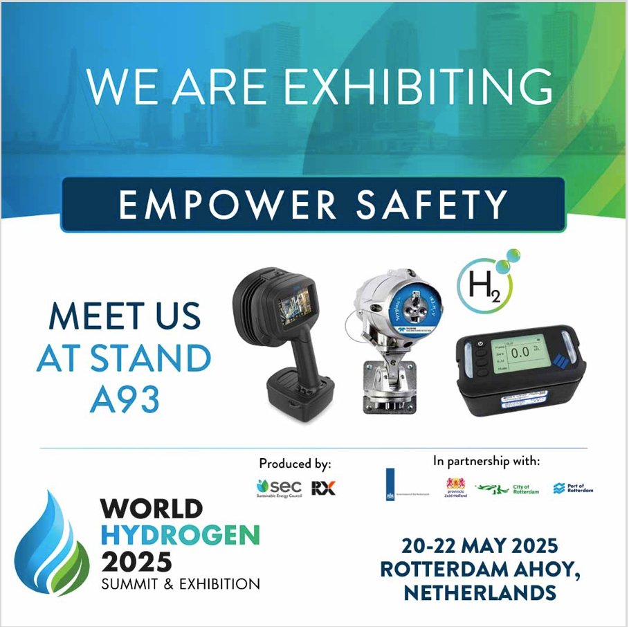Teledyne Gas & Flame Detection to Showcase Hydrogen Safety Solutions at Major Energy Events in 2025